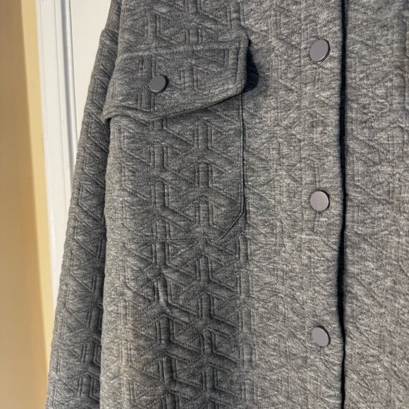 Simply Southern Gray Quilted Jacket NWT - Picture 6 of 9